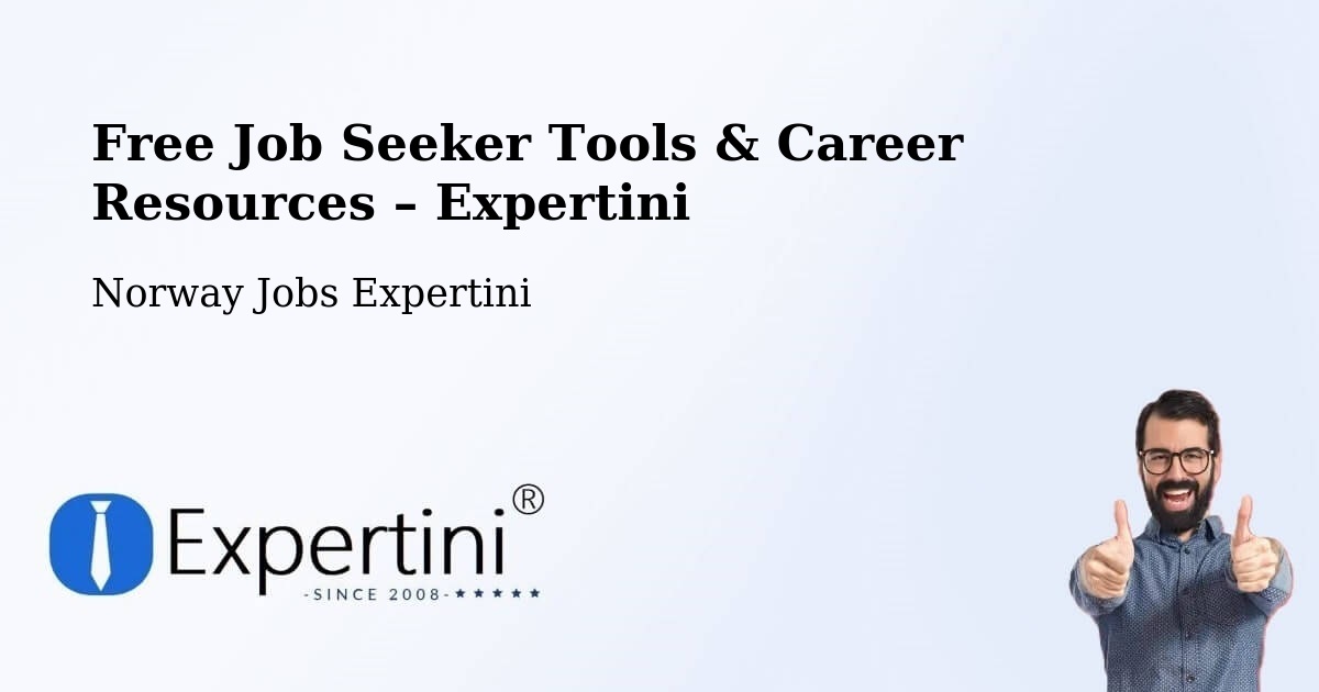 Free Job Seeker Tools & Career Resources – Ål - Ål, Norway Jobs Expertini
